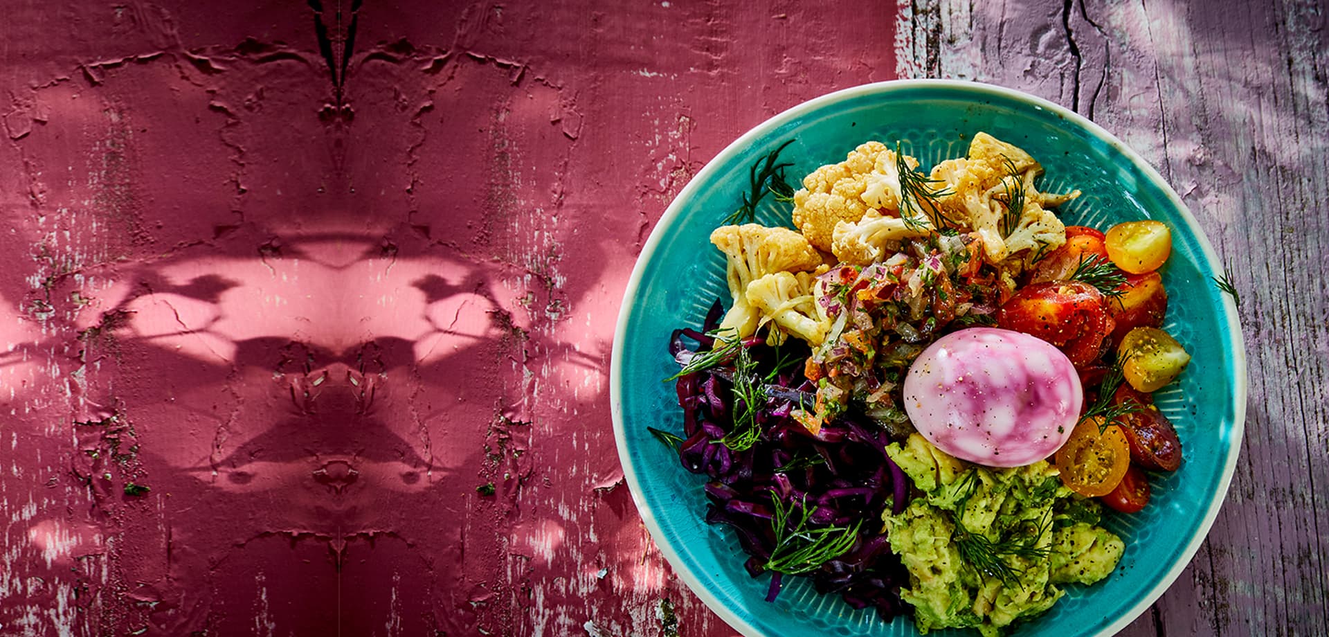 Aviko recept Poké rosé bowl