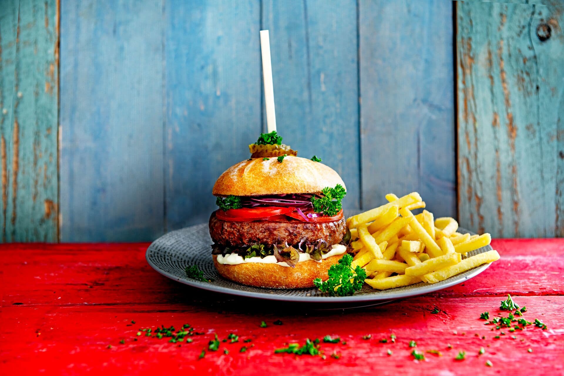 Aviko-Supercrunch 9,5 mm with burger plate